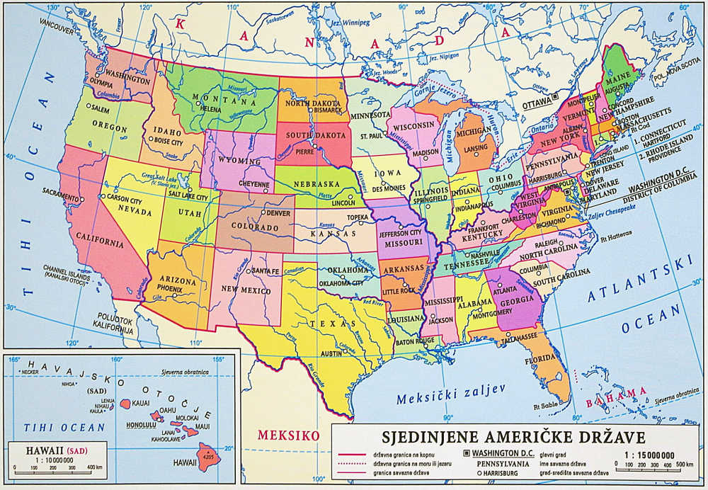 Amerika Karta